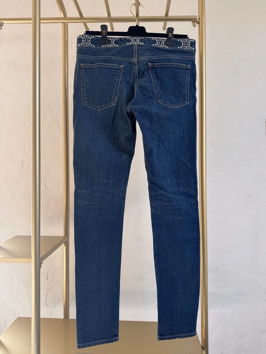 Celine Blue Denim - Jeans Blue Denim Very good - Back View