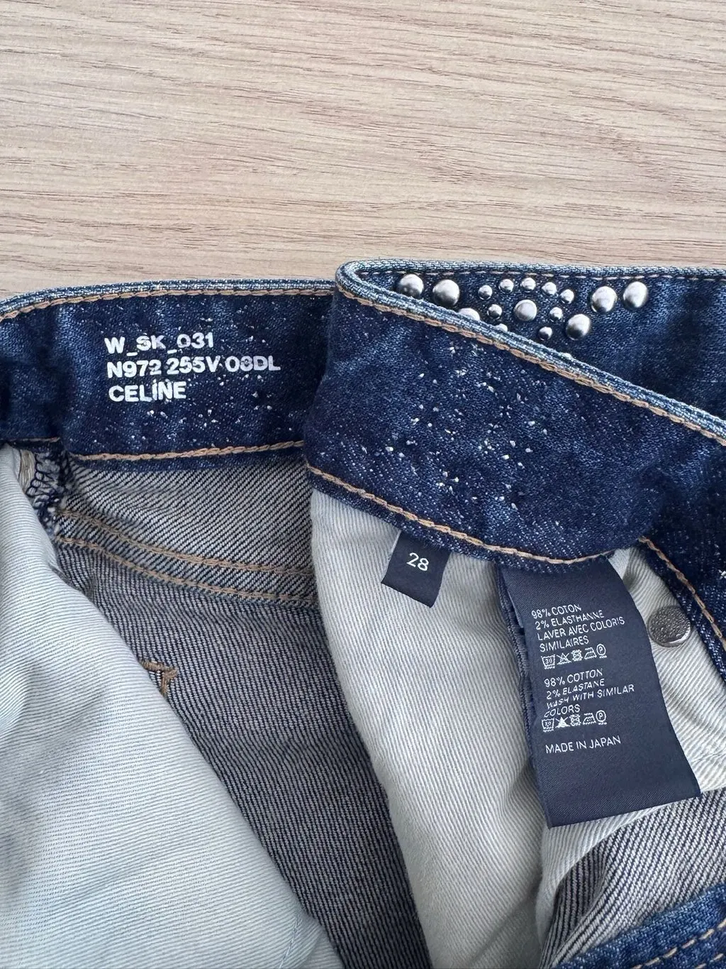 Celine Blue Denim - Jeans Blue Denim Very good - Inside View
