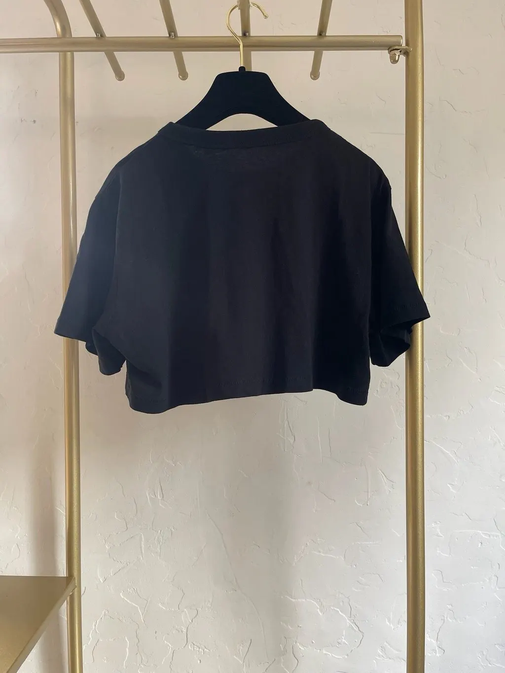 Alexander Wang Black Cotton Top Black Cotton Very good - Back View