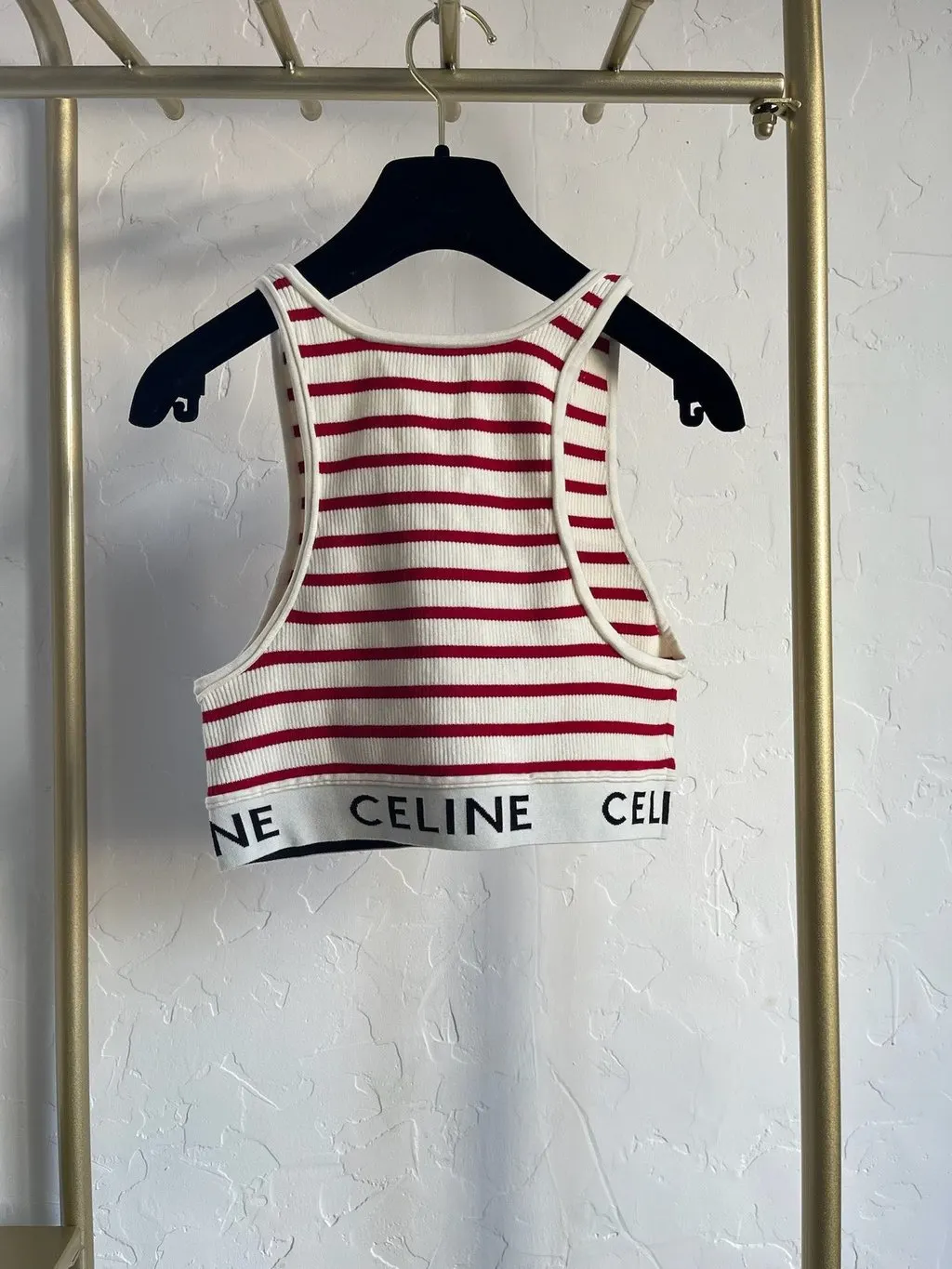 Celine Cotton Top MultiColor Cotton Very good - Back View