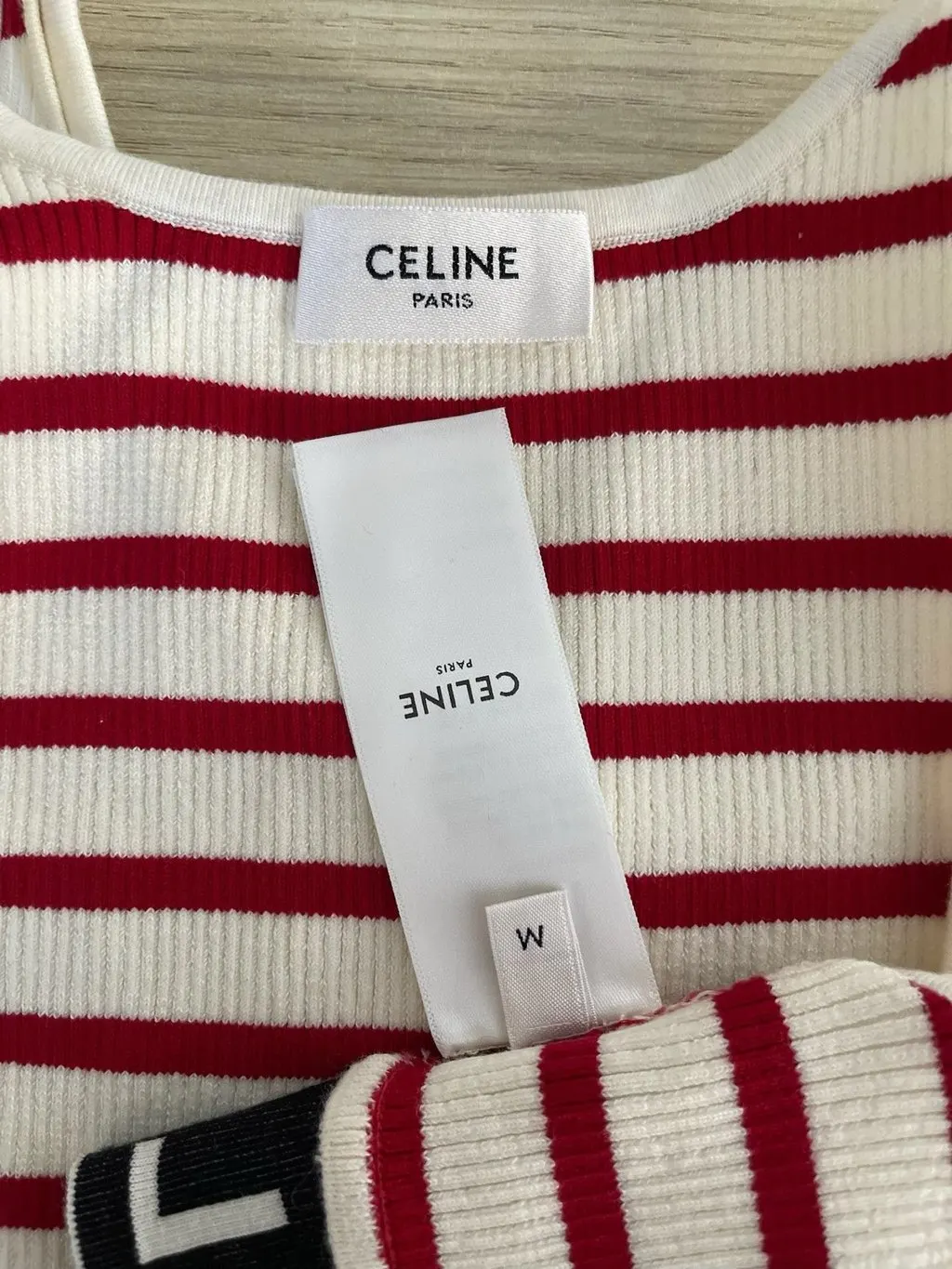 Celine Cotton Top MultiColor Cotton Very good - Inside View