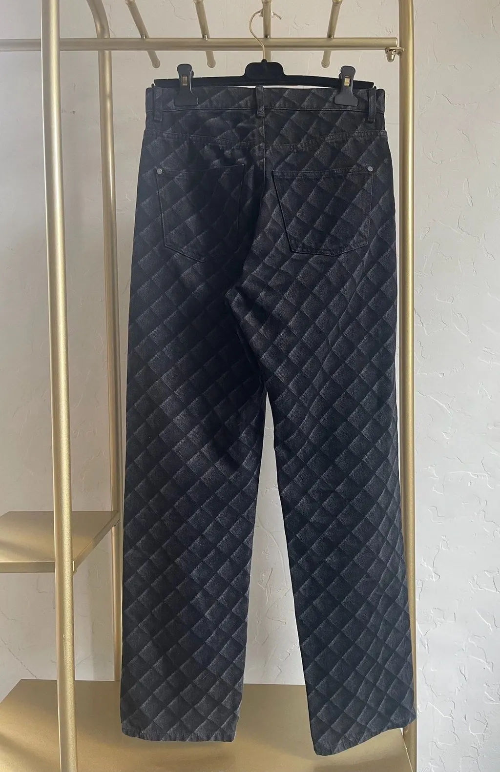 Chanel 22B Navy Denim - Jeans Navy Denim Very good - Back View