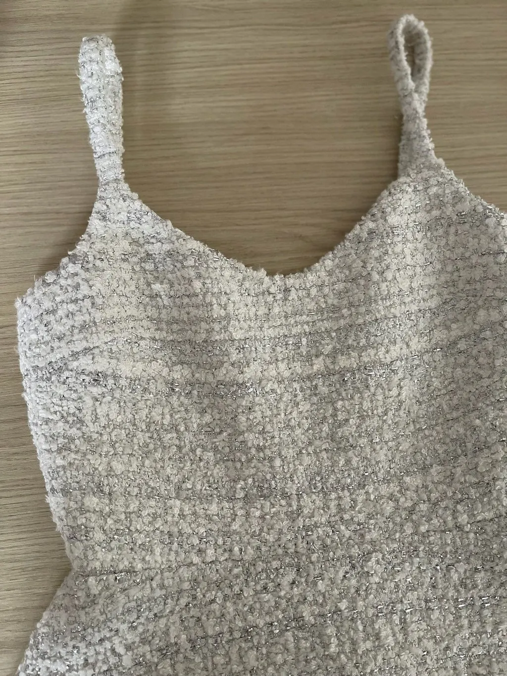 Valentino White Cotton Dress White Cotton Very good - Model View