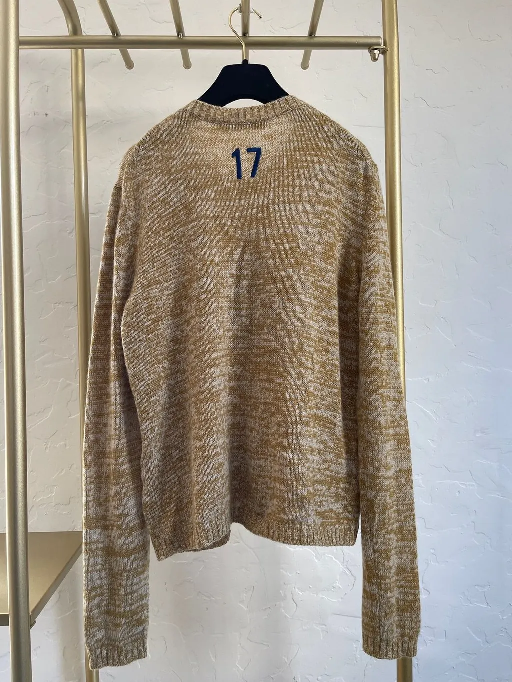 Dior Yellow Cashmere Knitwear Yellow Cashmere Very good - Back View