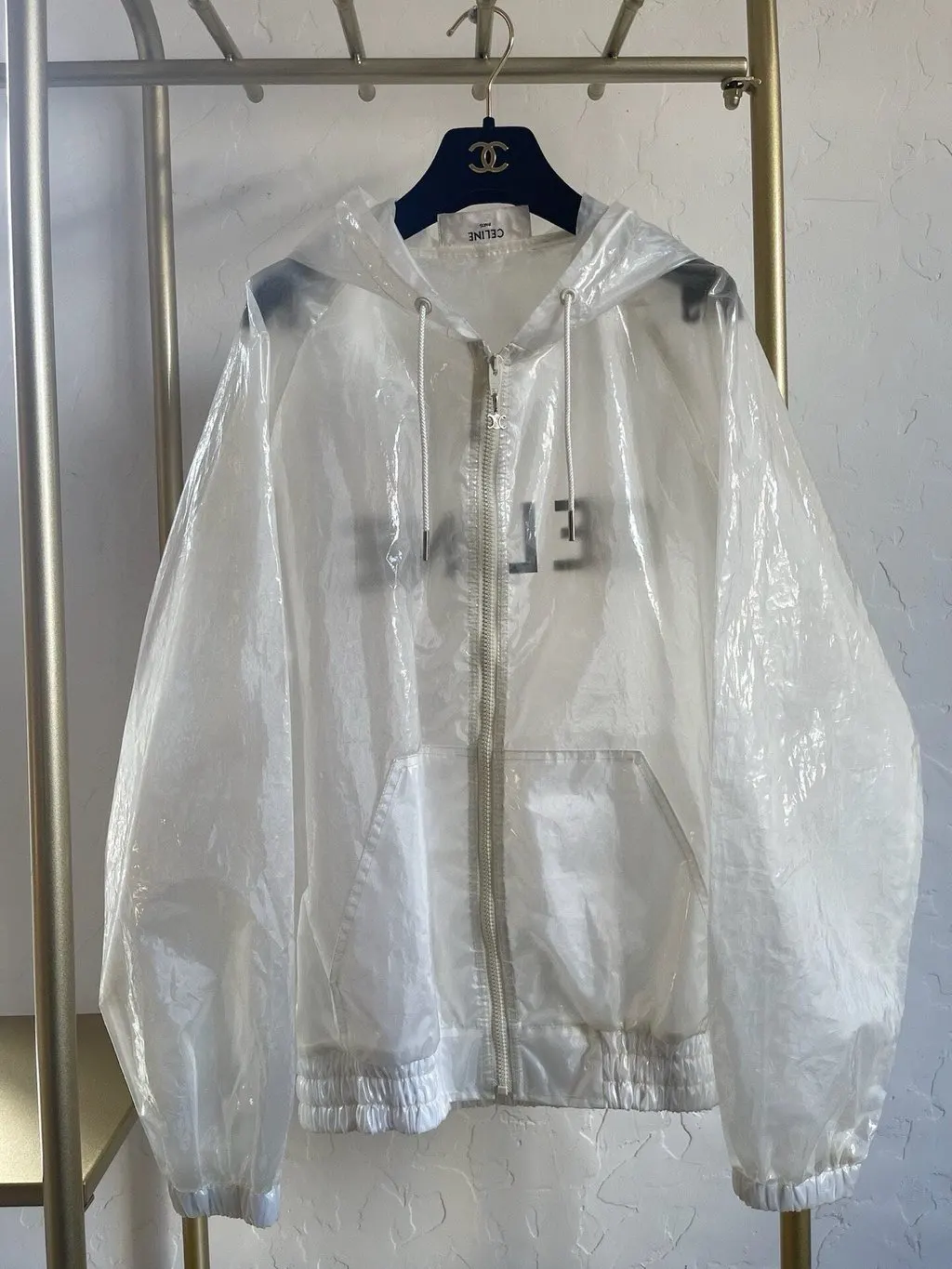 Celine Vinyl Coat MultiColor Very good - Back View