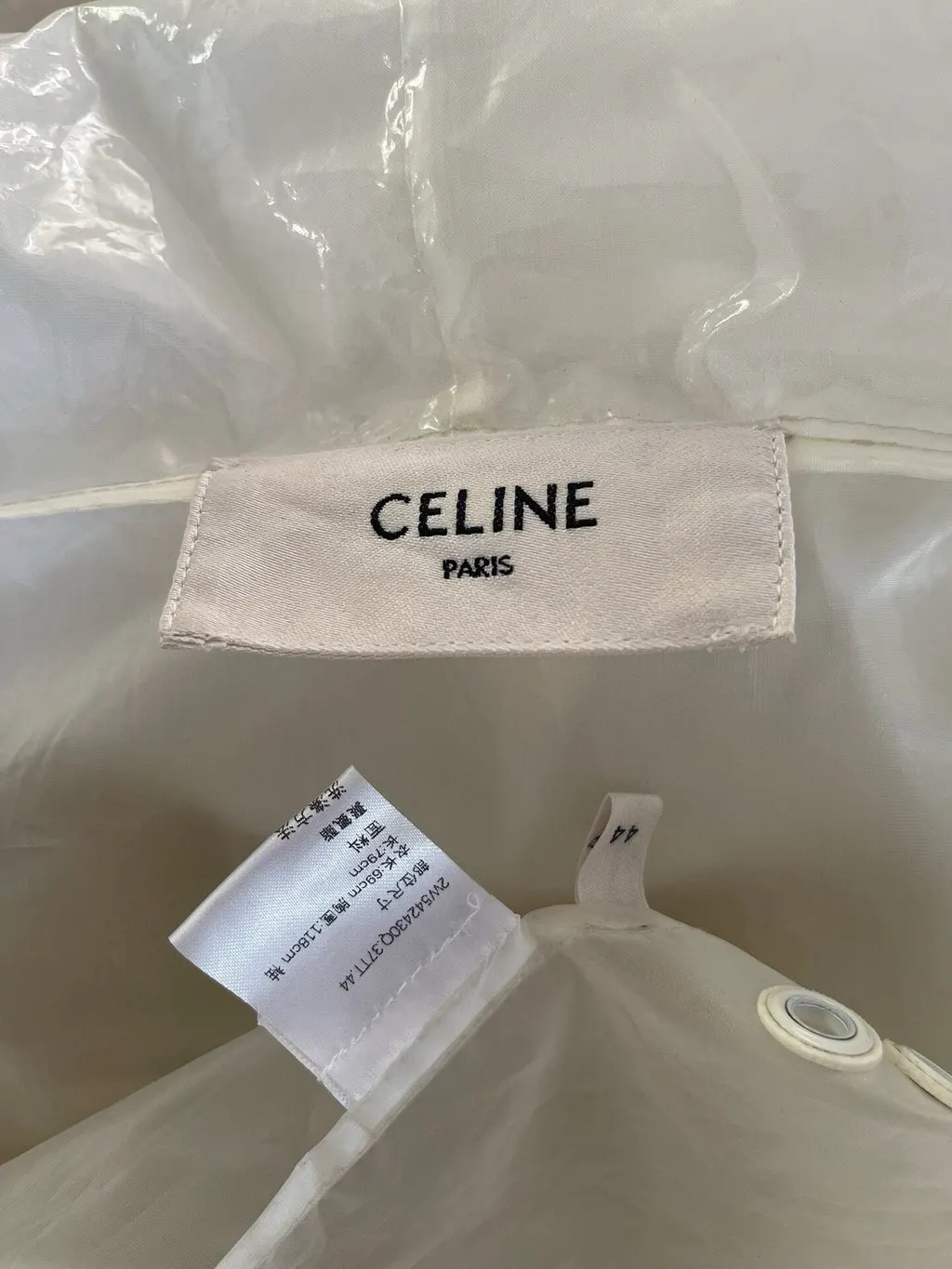 Celine Vinyl Coat MultiColor Very good - Inside View