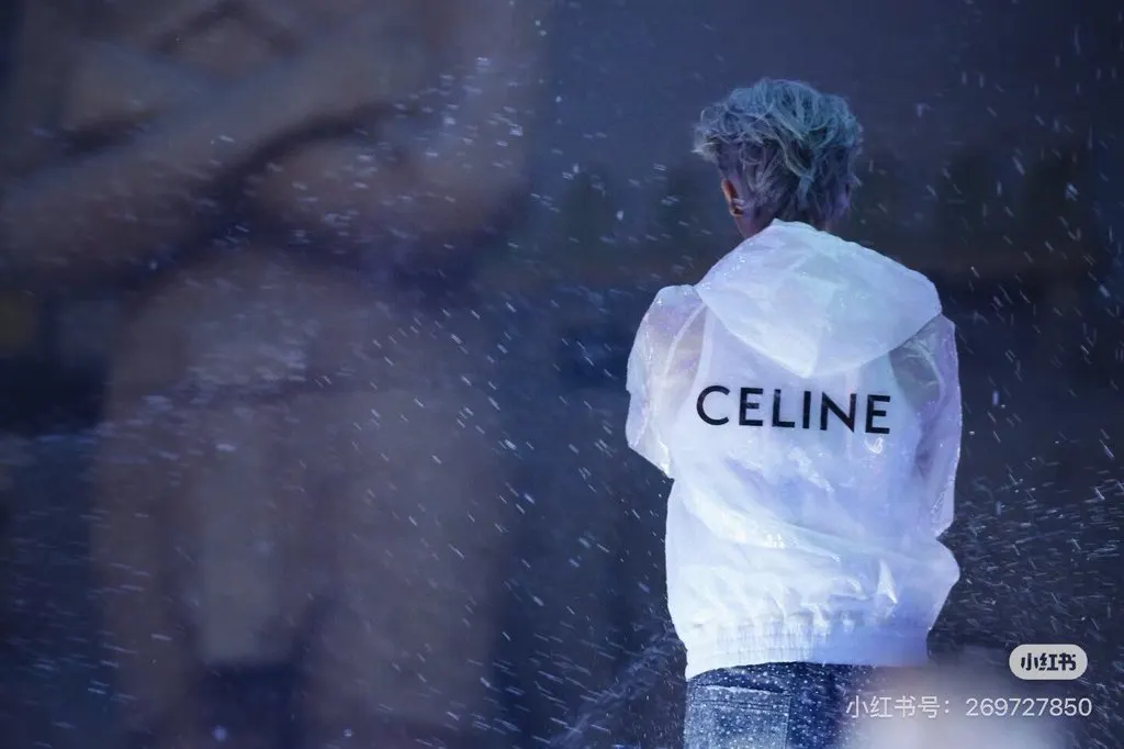 Celine Vinyl Coat MultiColor Very good - Box View