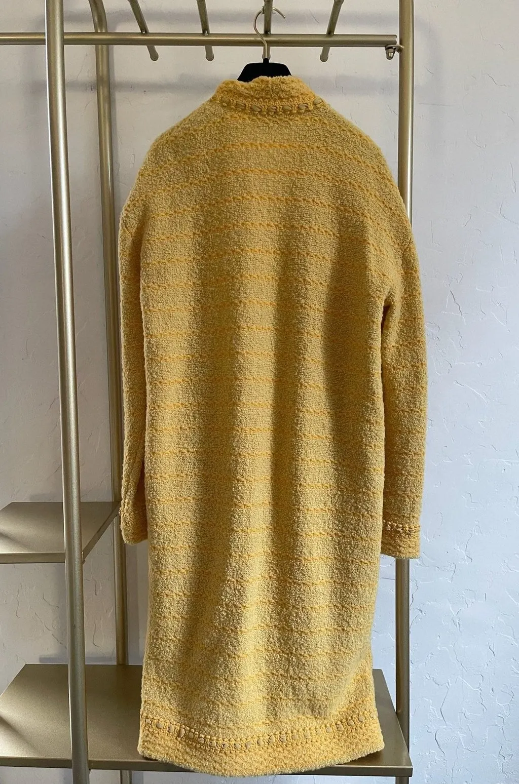 Gucci Yellow Wool Knitwear Yellow Wool Very good - Back View
