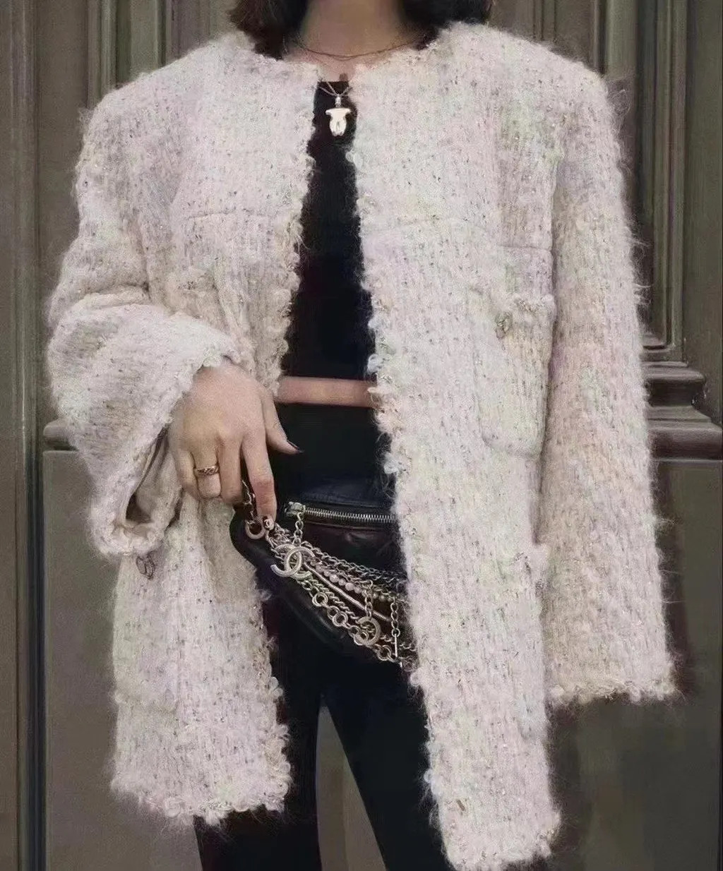 Chanel Tweed Jacket MultiColor Tweed Never worn, with tag - Box View