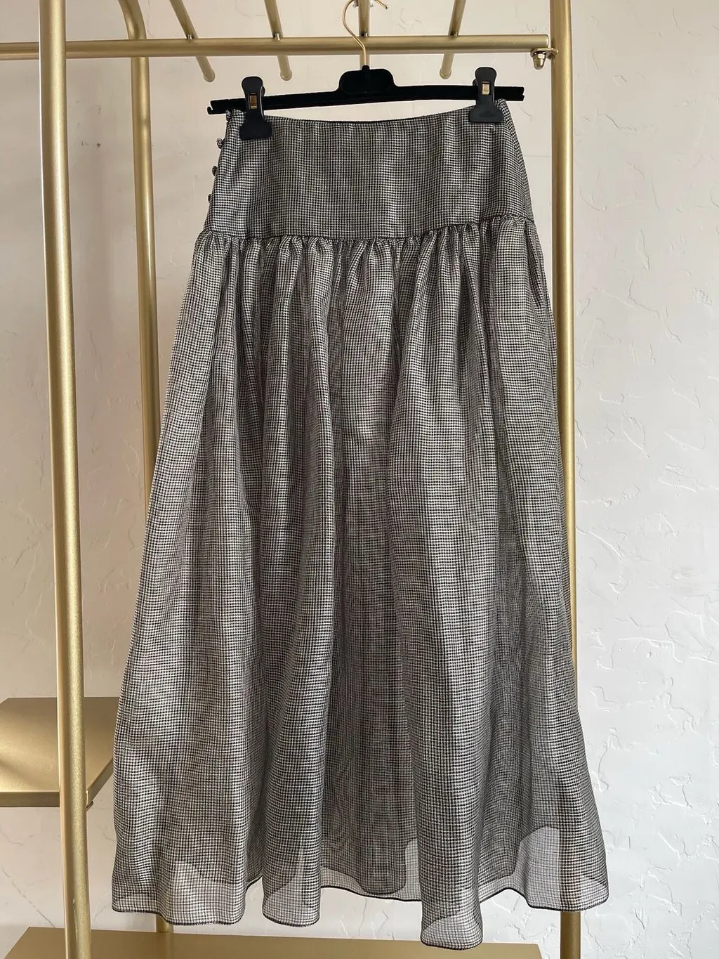 Dior Silk Skirt MultiColor Silk Never worn, with tag - Back View