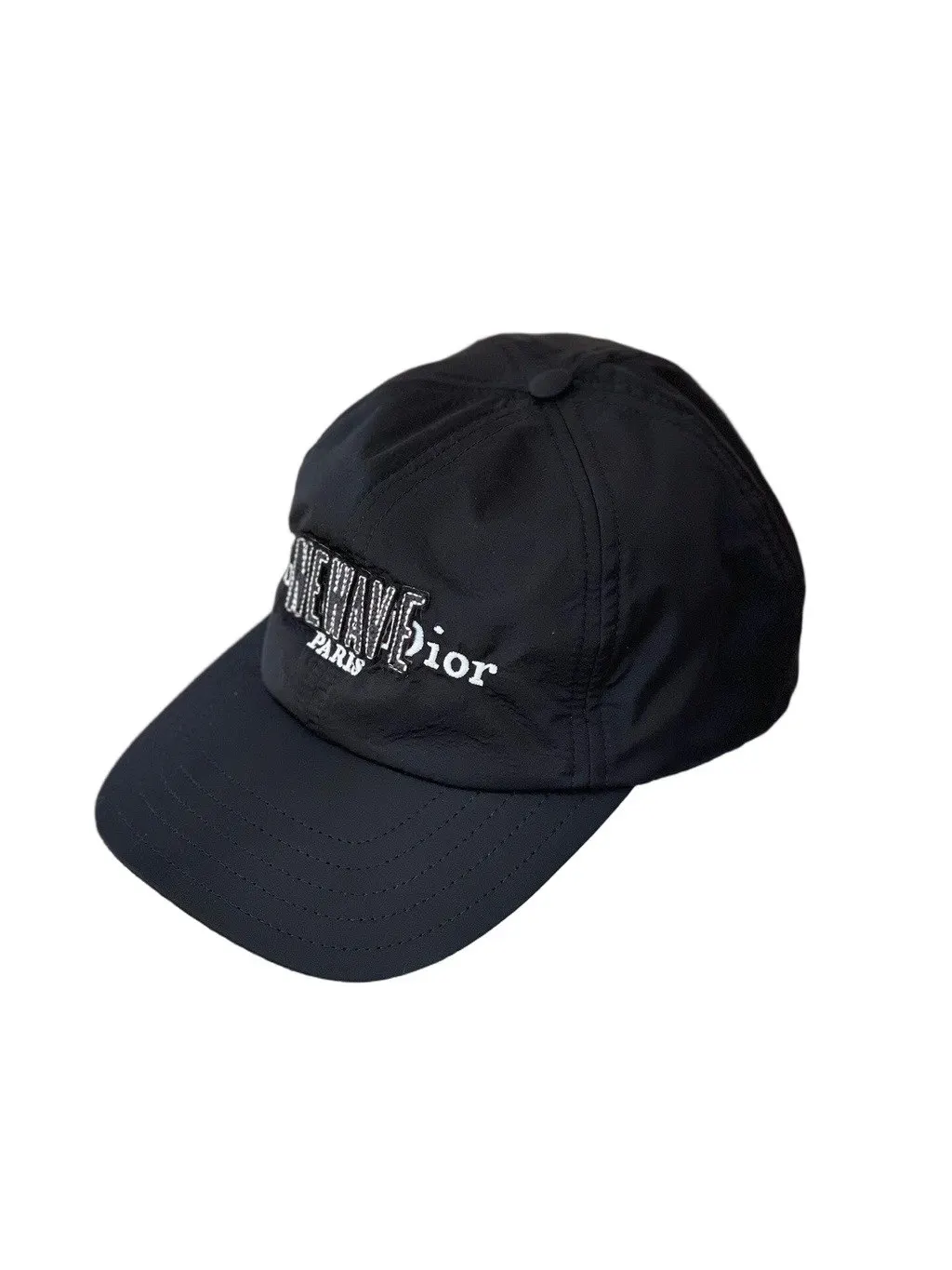 Dior Black Cotton Hat Black Cotton Very good - Front View