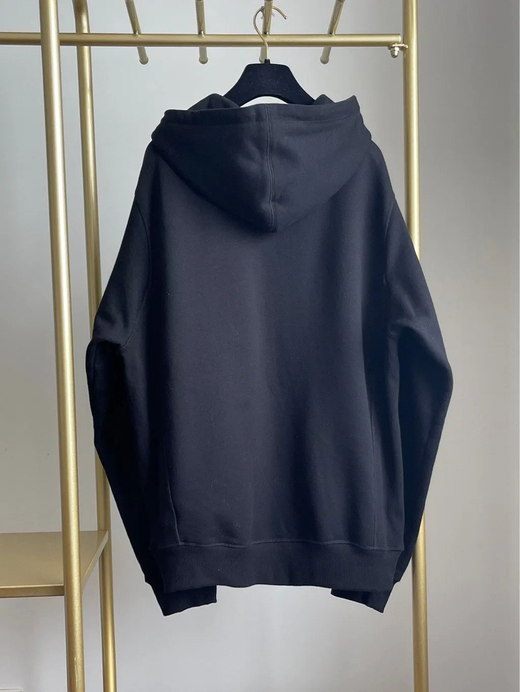 Dior Black Cotton Top Black Cotton Very good - Back View