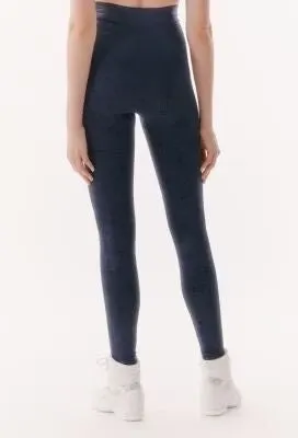Chanel 22N Black Spandex Trousers Black Very good - Box View