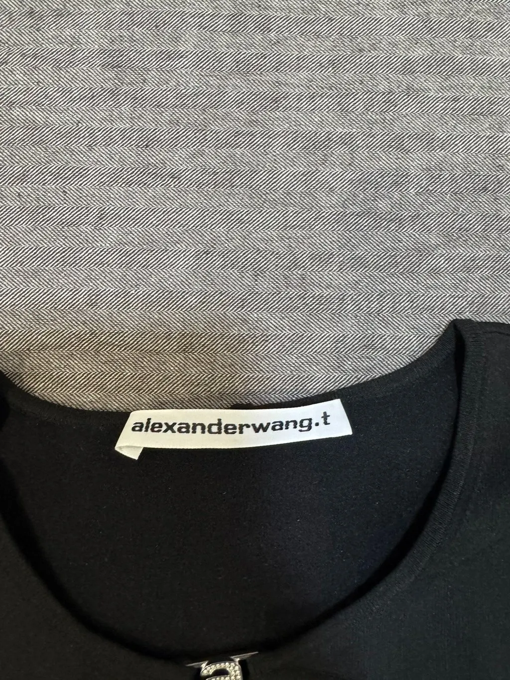 Alexander Wang Black Polyamide Top Black Polyamide Very good - Back View