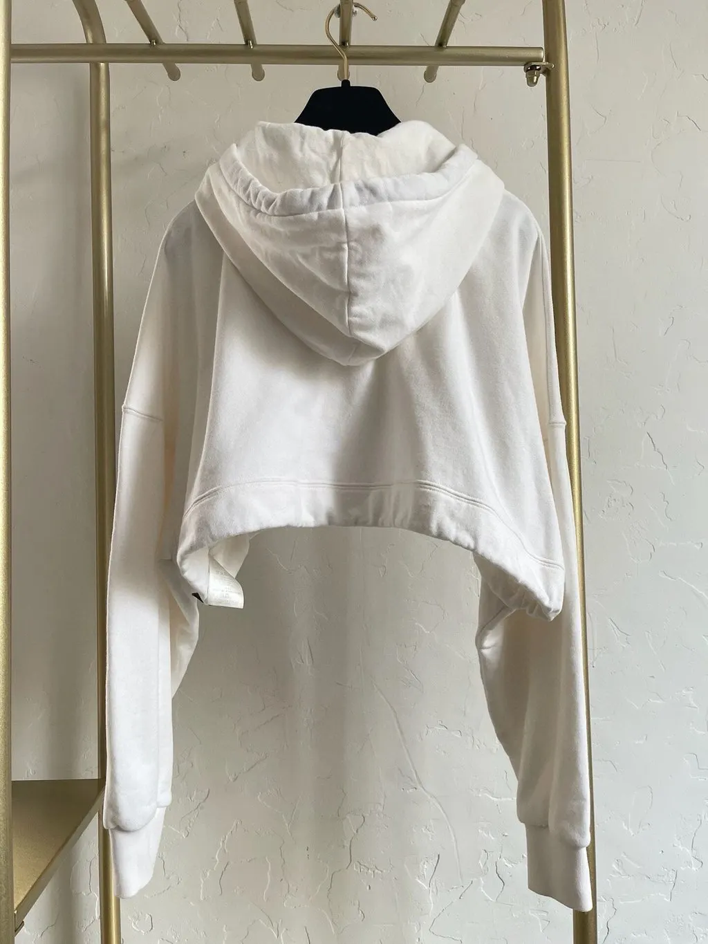 Louis Vuitton White Cotton Top White Cotton Very good - Back View