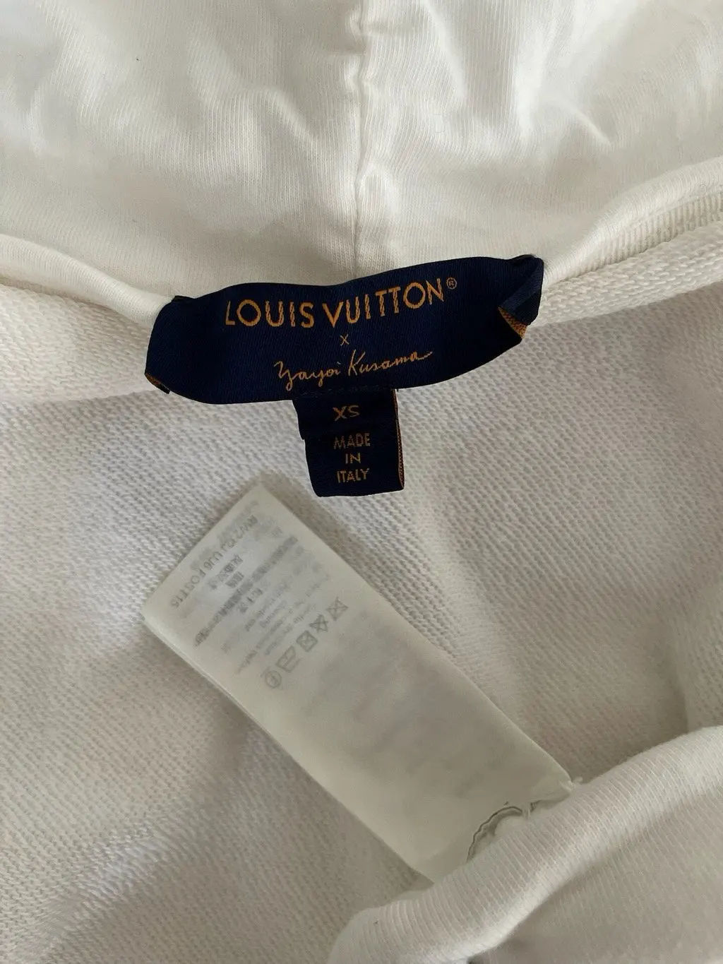 Louis Vuitton White Cotton Top White Cotton Very good - Inside View