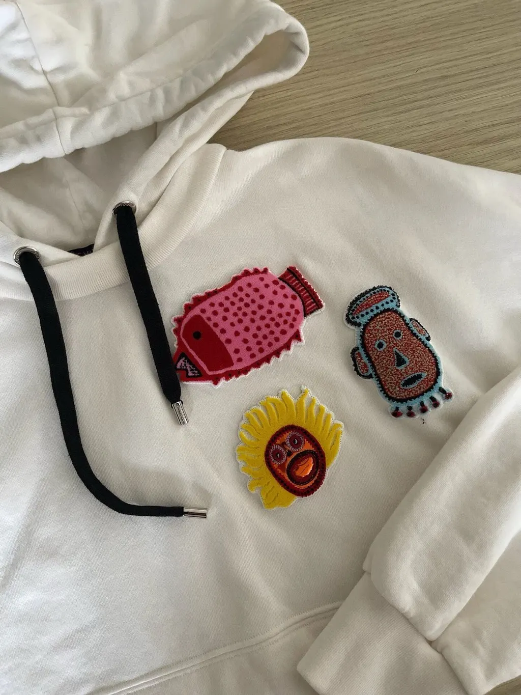 Louis Vuitton White Cotton Top White Cotton Very good - Model View