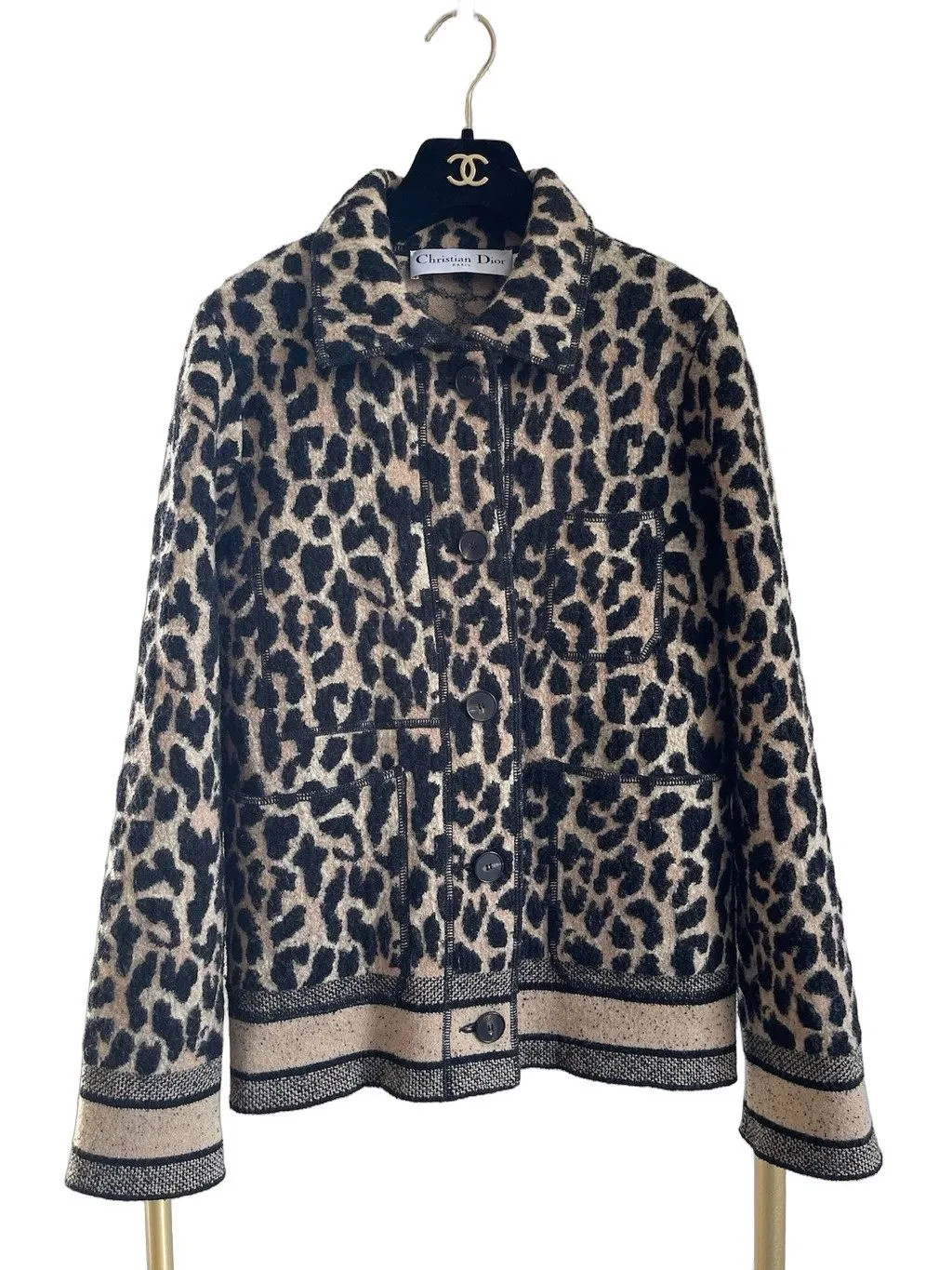 Dior Wool Knitwear MultiColor Wool Very good - Front View