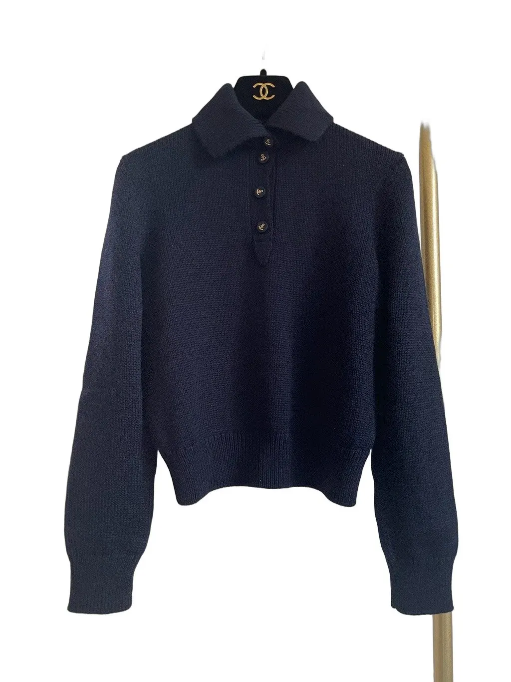 Dior Black Wool Knitwear Black Wool Very good - Front View