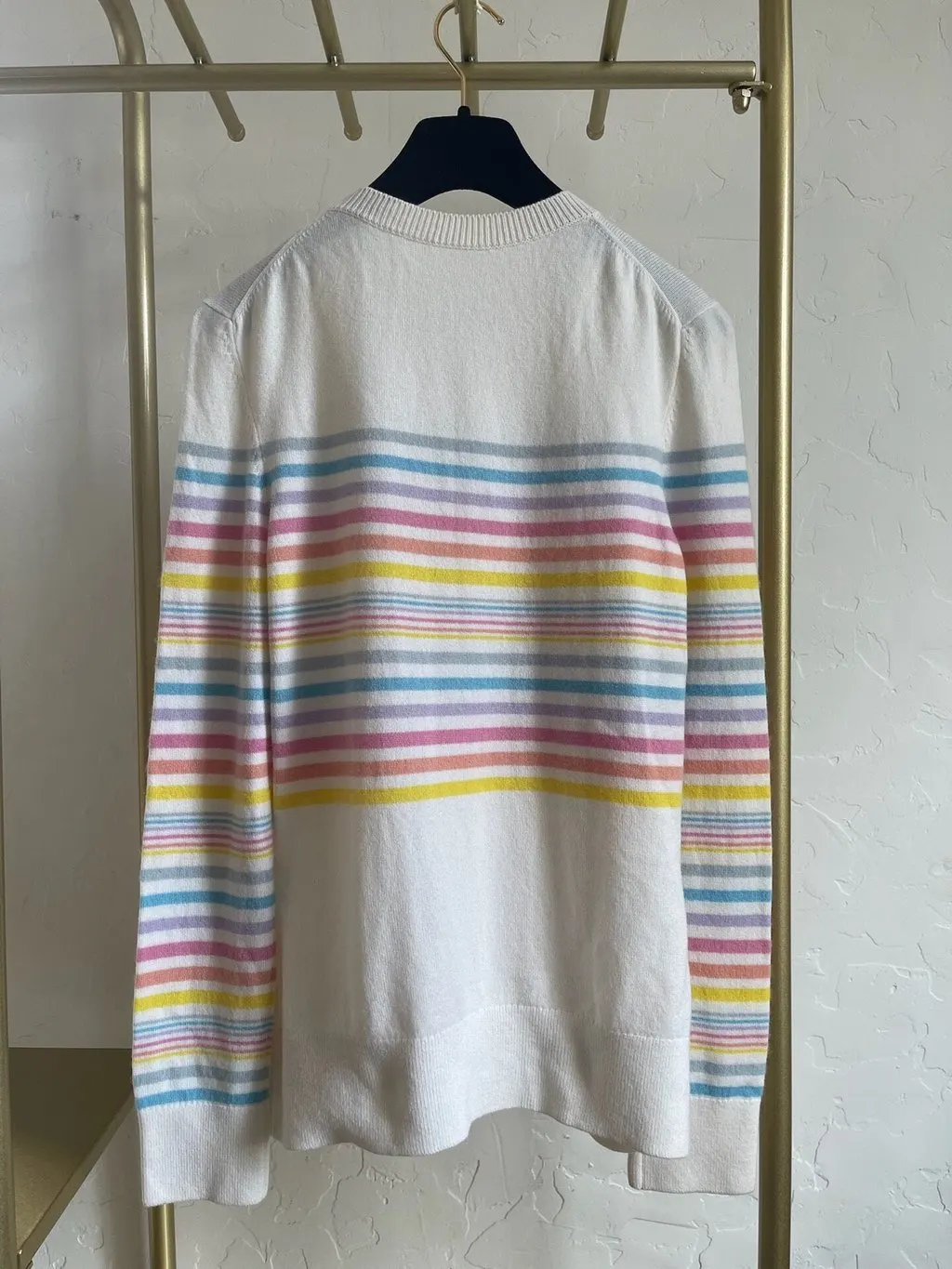Chanel Cashmere Knitwear MultiColor Cashmere Very good - Back View