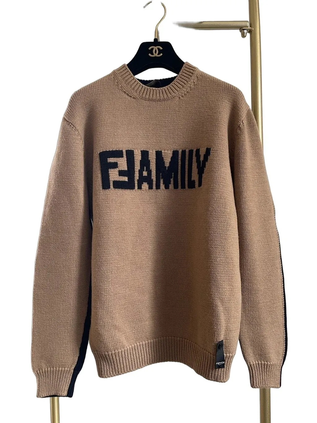 Fendi Wool Knitwear MultiColor Wool Very good - Front View