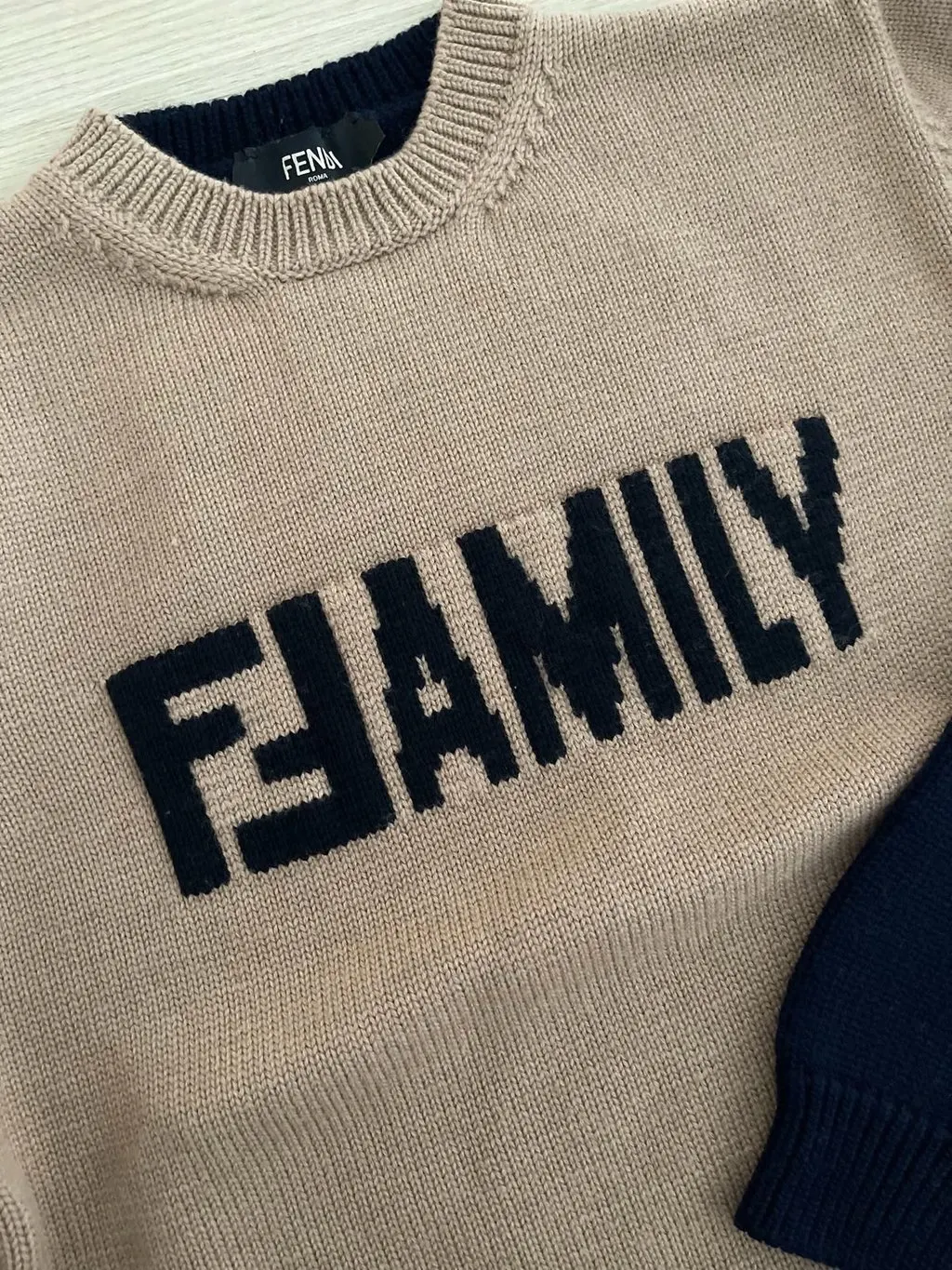 Fendi Wool Knitwear MultiColor Wool Very good - Model View