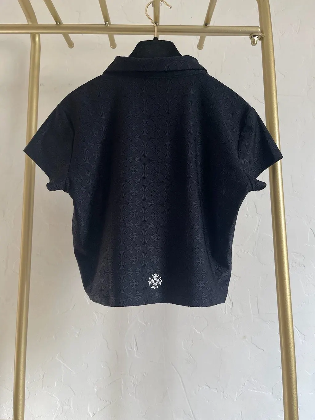 Chrome Hearts White Cotton Top White Cotton Very good - Back View