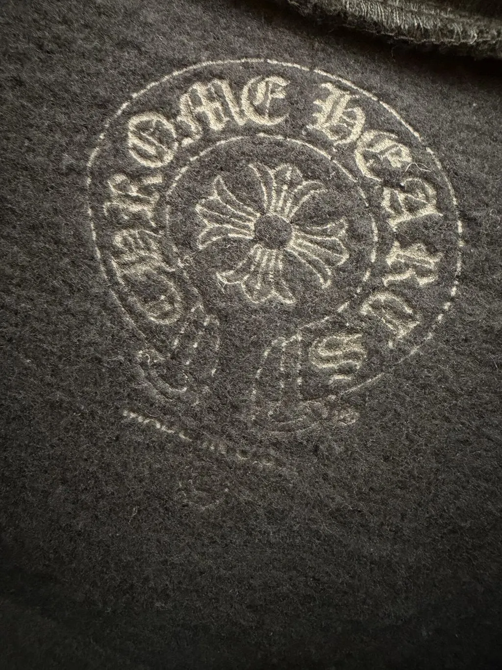 Chrome Hearts Black Cotton Top Black Cotton Never worn - Inside View
