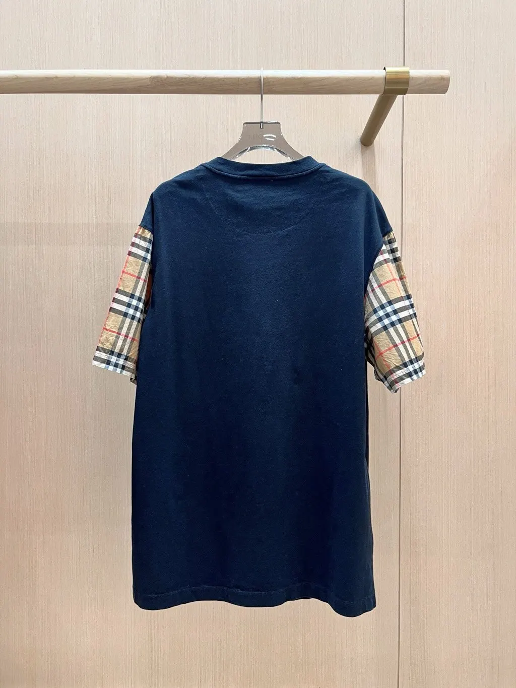 Burberry Black Wool Top Black Wool Very good - Back View