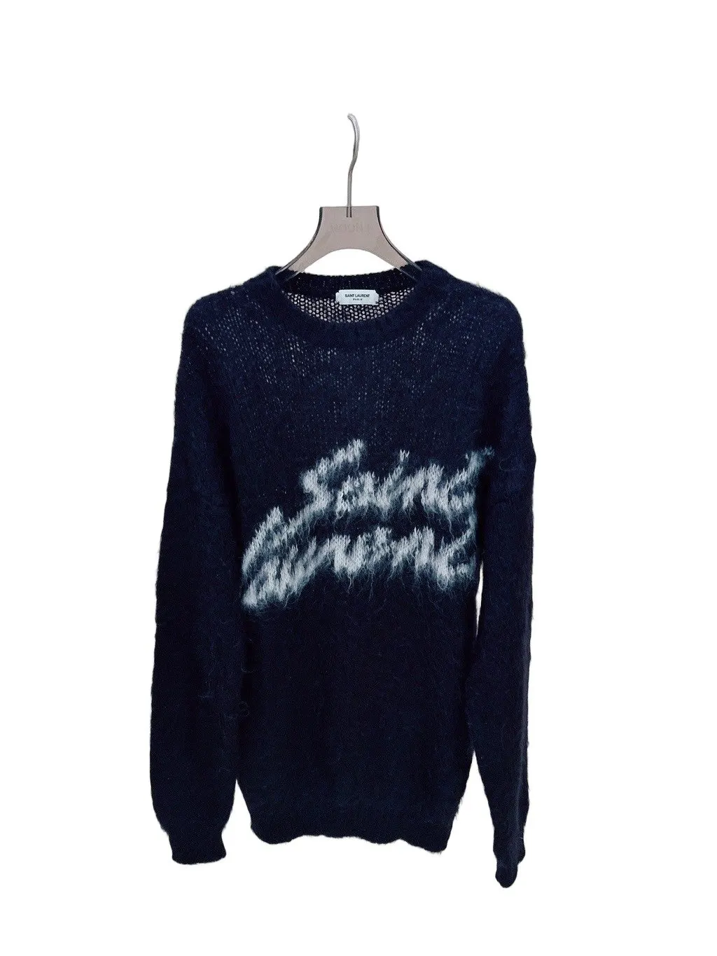 Saint Laurent Black Wool Knitwear Black Wool Never worn - Front View