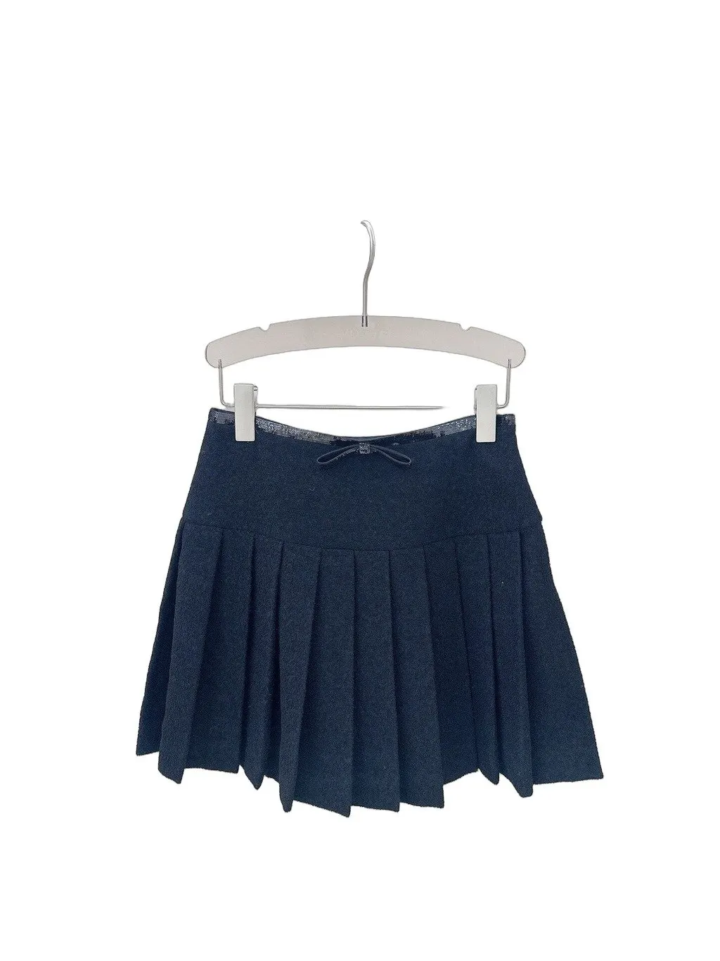 Miu Miu Black Embellished Skirt Black Never worn - Front View