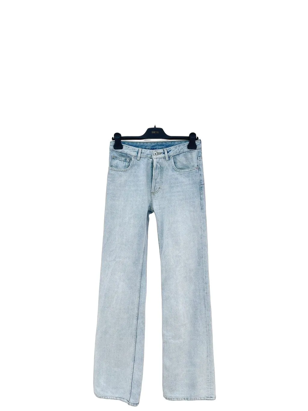 Dior Blue Denim Jeans Blue Denim Very good - Front View