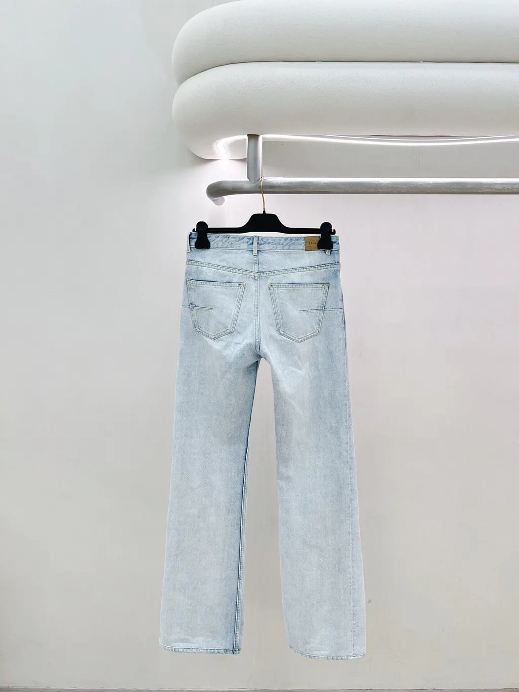Dior Blue Denim Jeans Blue Denim Very good - Back View