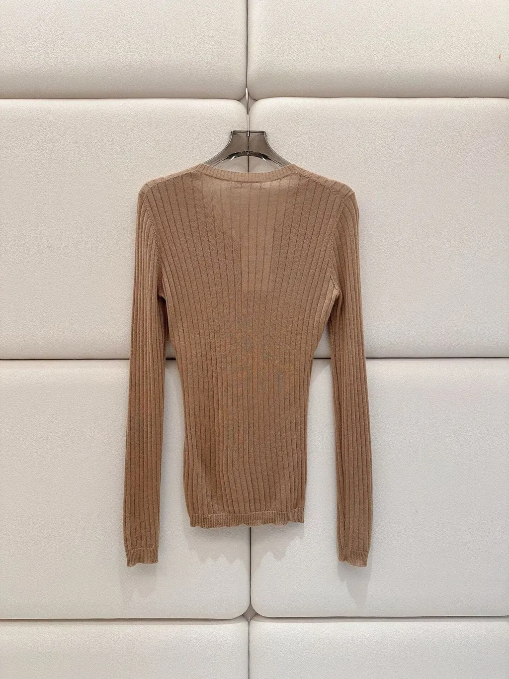 Dior Khaki Wool Knitwear Khaki Wool Very good - Back View