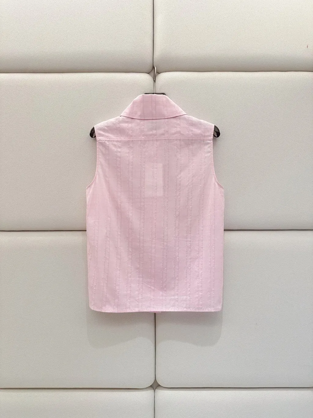 Chanel Pink Silk Top Pink Silk Very good - Back View