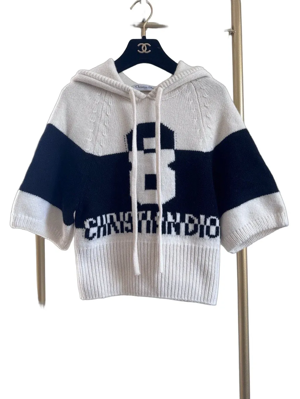 Dior 22AW Cotton Knitwear MultiColor Cotton Very good - Front View