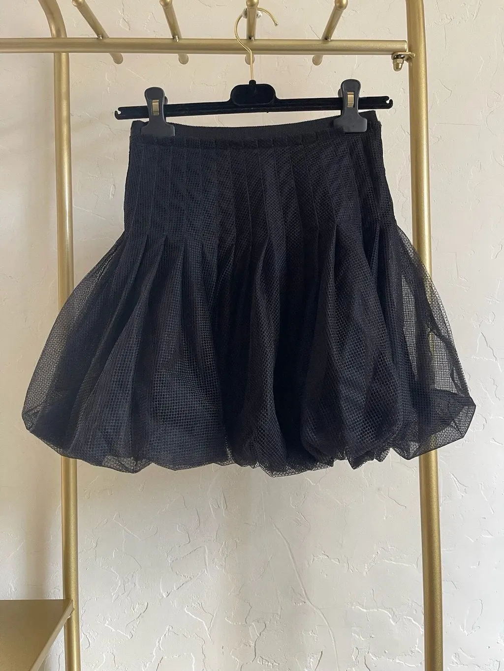 Dior Black Polyamide Skirt Black Polyamide Very good - Back View