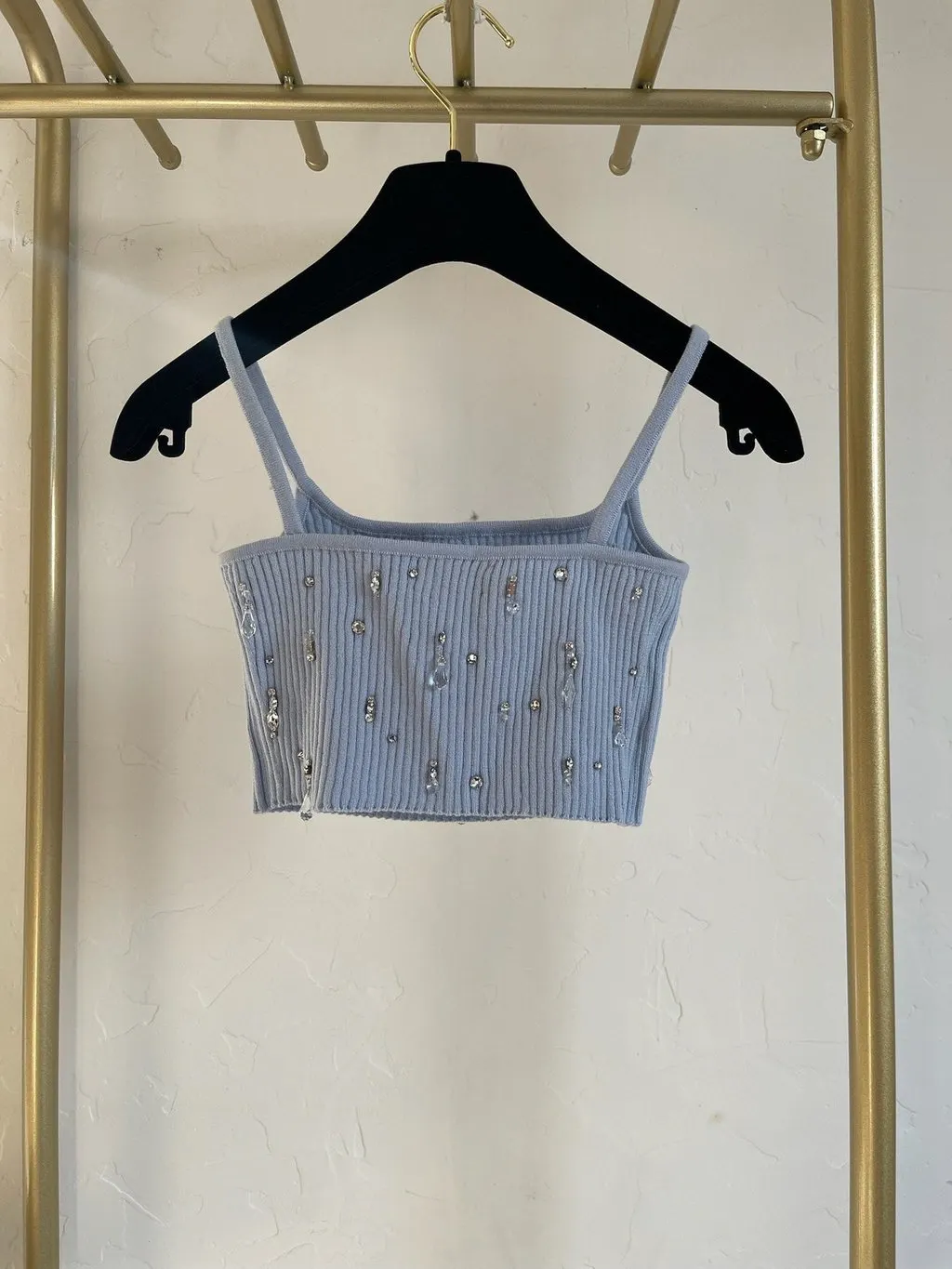 Miu Miu Pink Embellished Top Pink Very good - Inside View