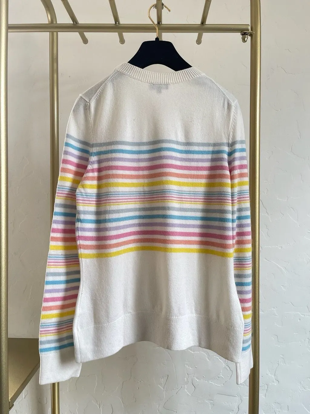 Chanel Wool Knitwear MultiColor Wool Very good - Back View