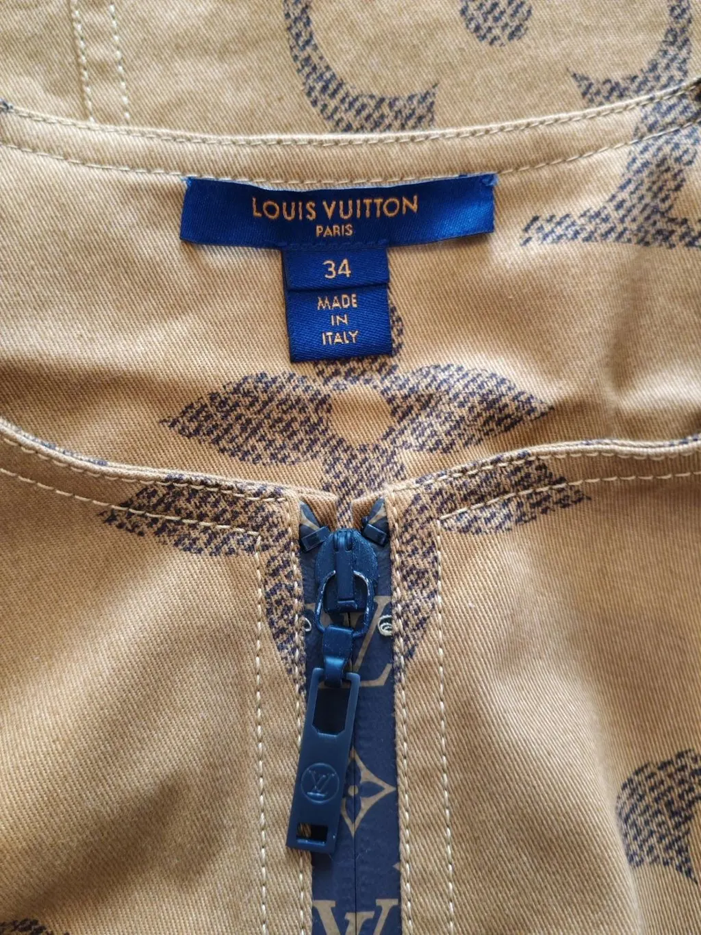 Louis Vuitton Brown Polyamide Dress Brown Polyamide Very good - Box View