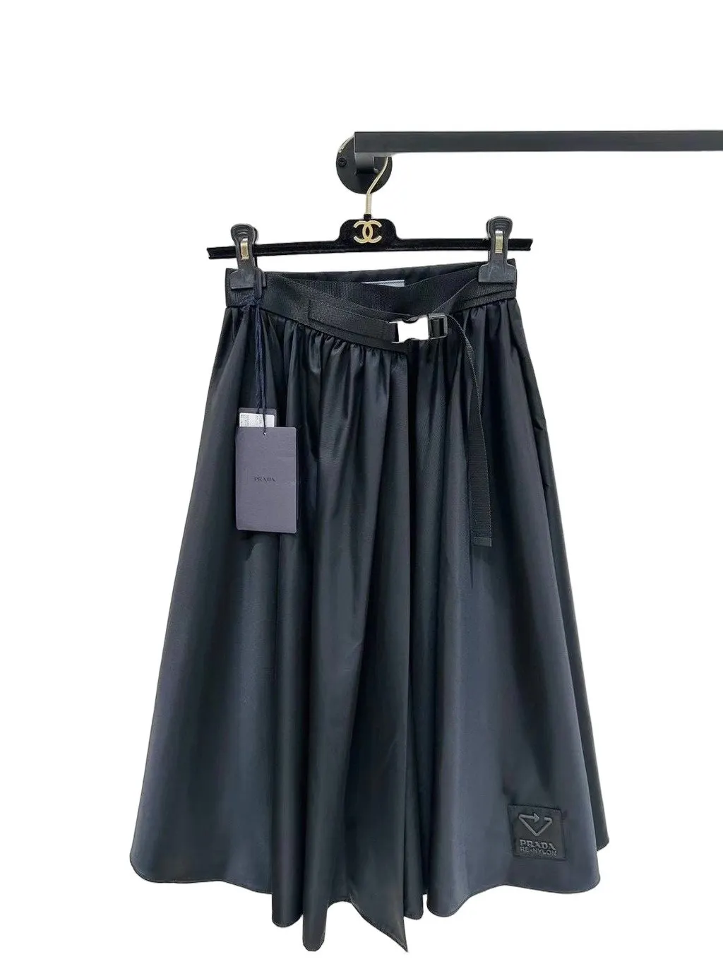 Prada Black Polyamide Skirt