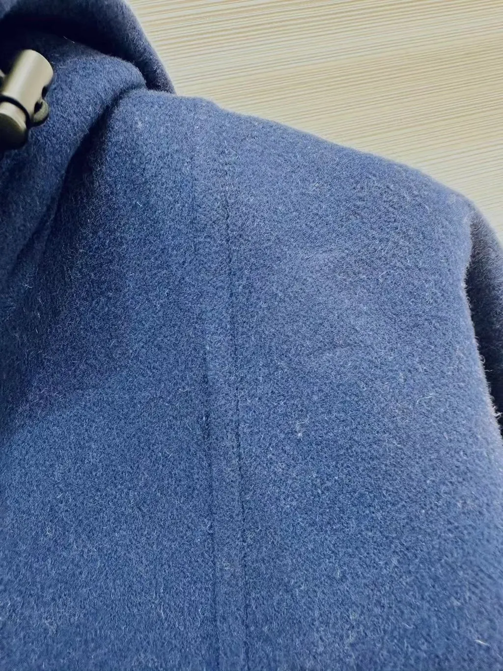 Louis Vuitton Blue Wool Jacket Blue Wool Very good - Model View