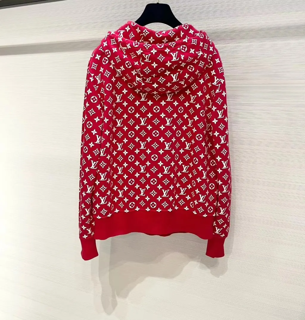 Louis Vuitton Red Cotton Knitwear Red Cotton Very good - Back View