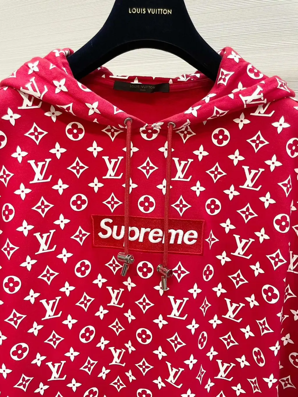 Louis Vuitton Red Cotton Knitwear Red Cotton Very good - Inside View
