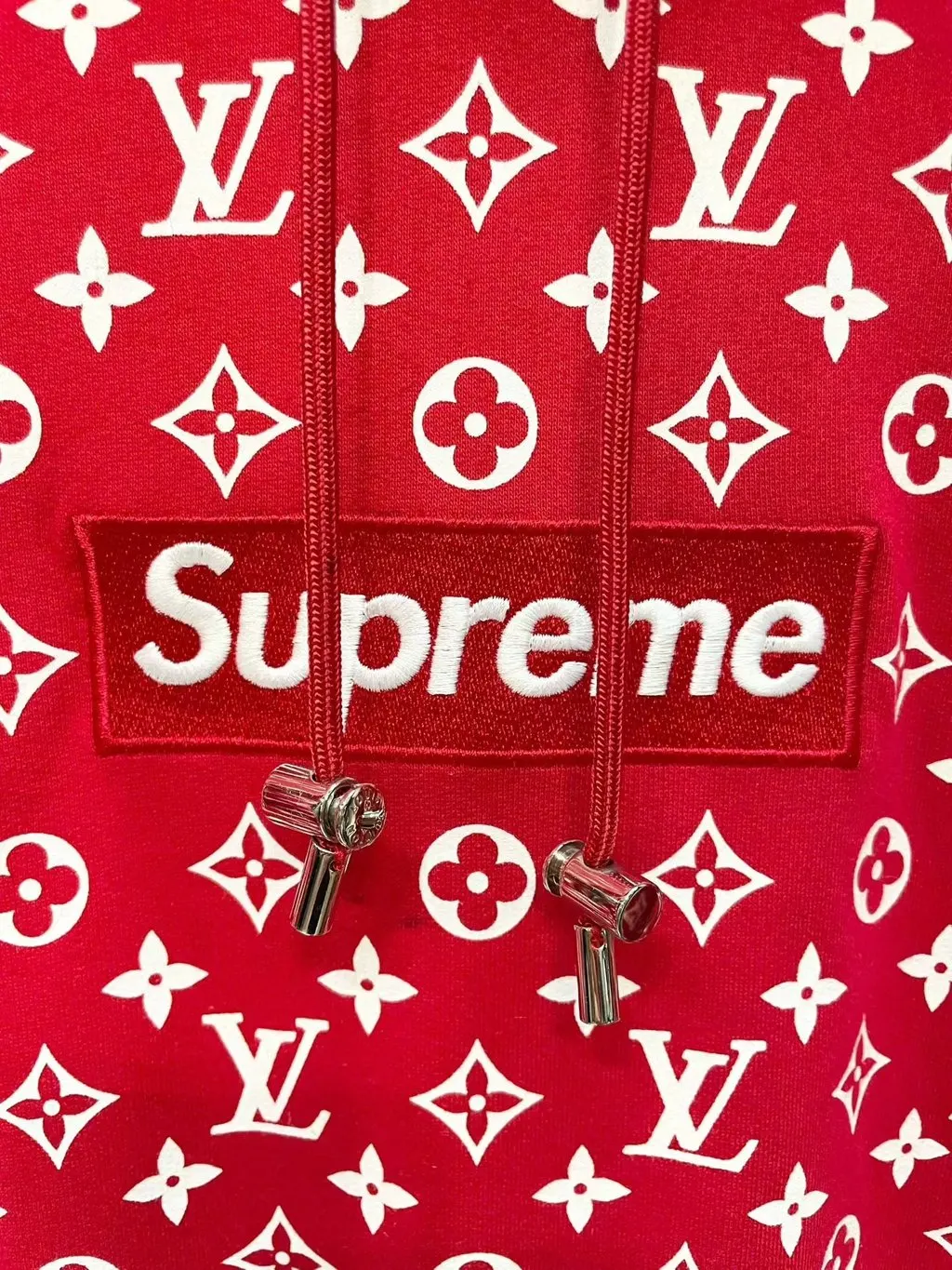 Louis Vuitton Red Cotton Knitwear Red Cotton Very good - Box View