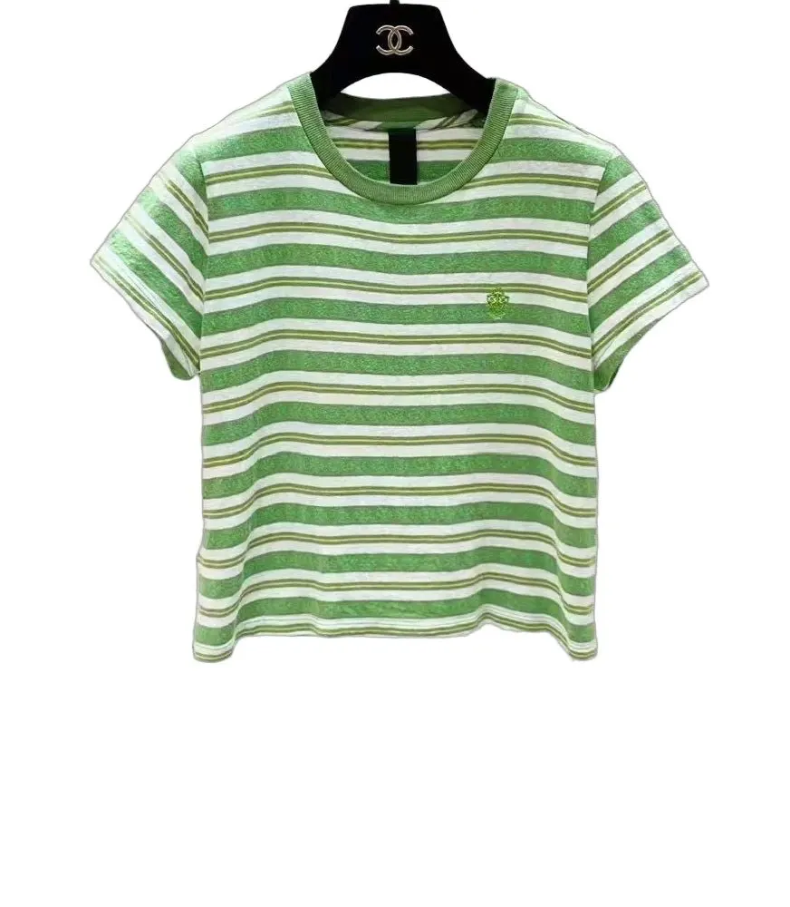 Chrome Hearts Green Cotton Top