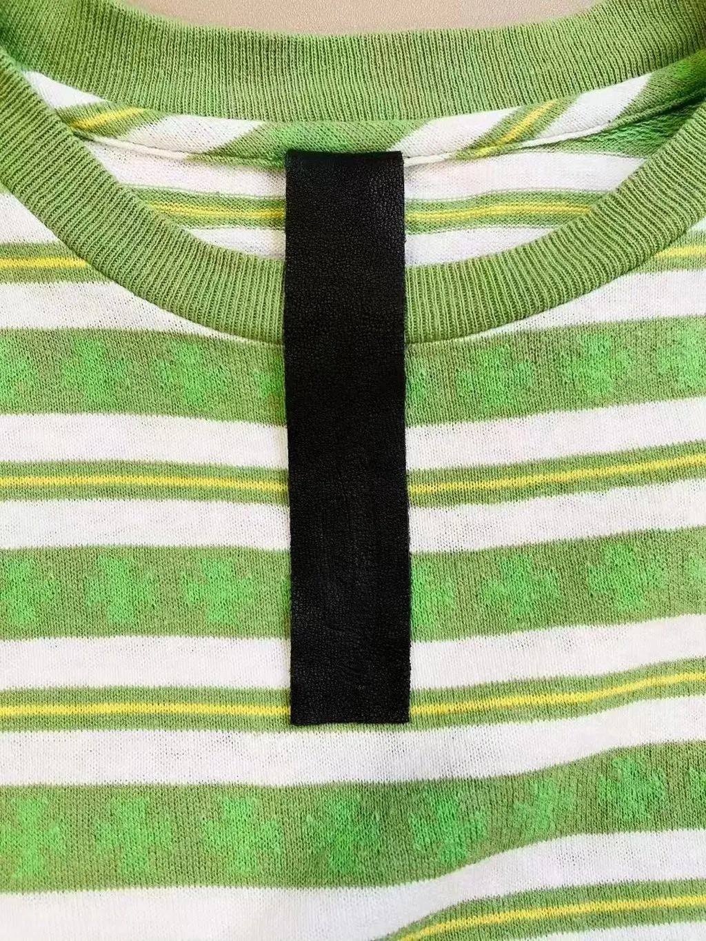 Chrome Hearts Green Cotton Top Green Cotton Very good - Back View