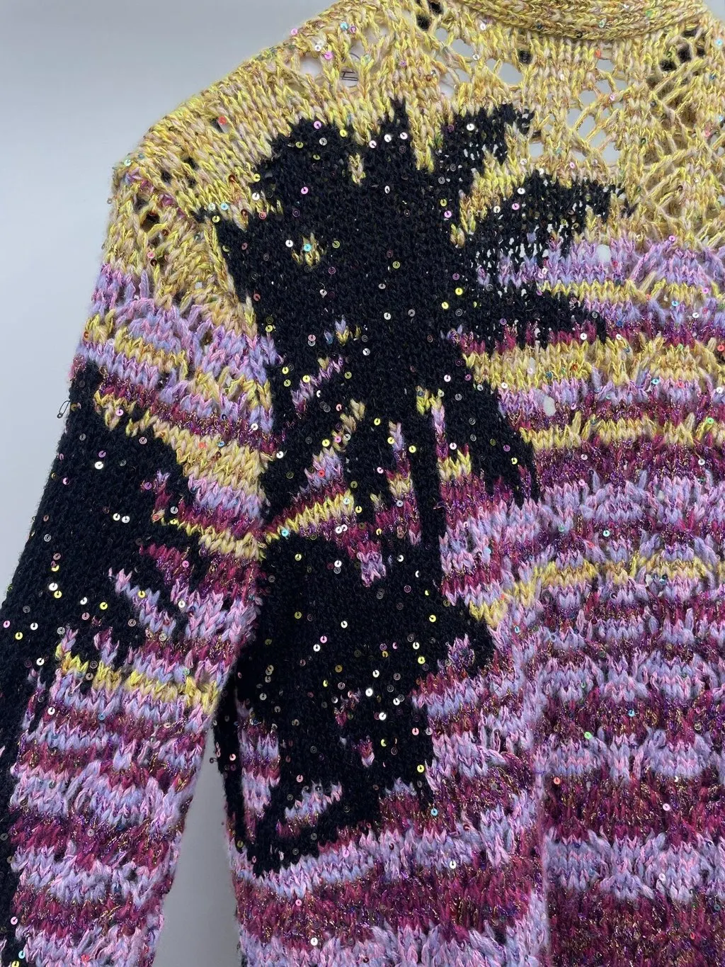 Chanel Polyester Knitwear MultiColor Polyester Very good - Model View