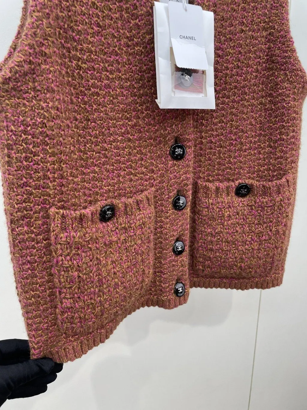 Chanel Wool Knitwear MultiColor Wool Very good - Box View