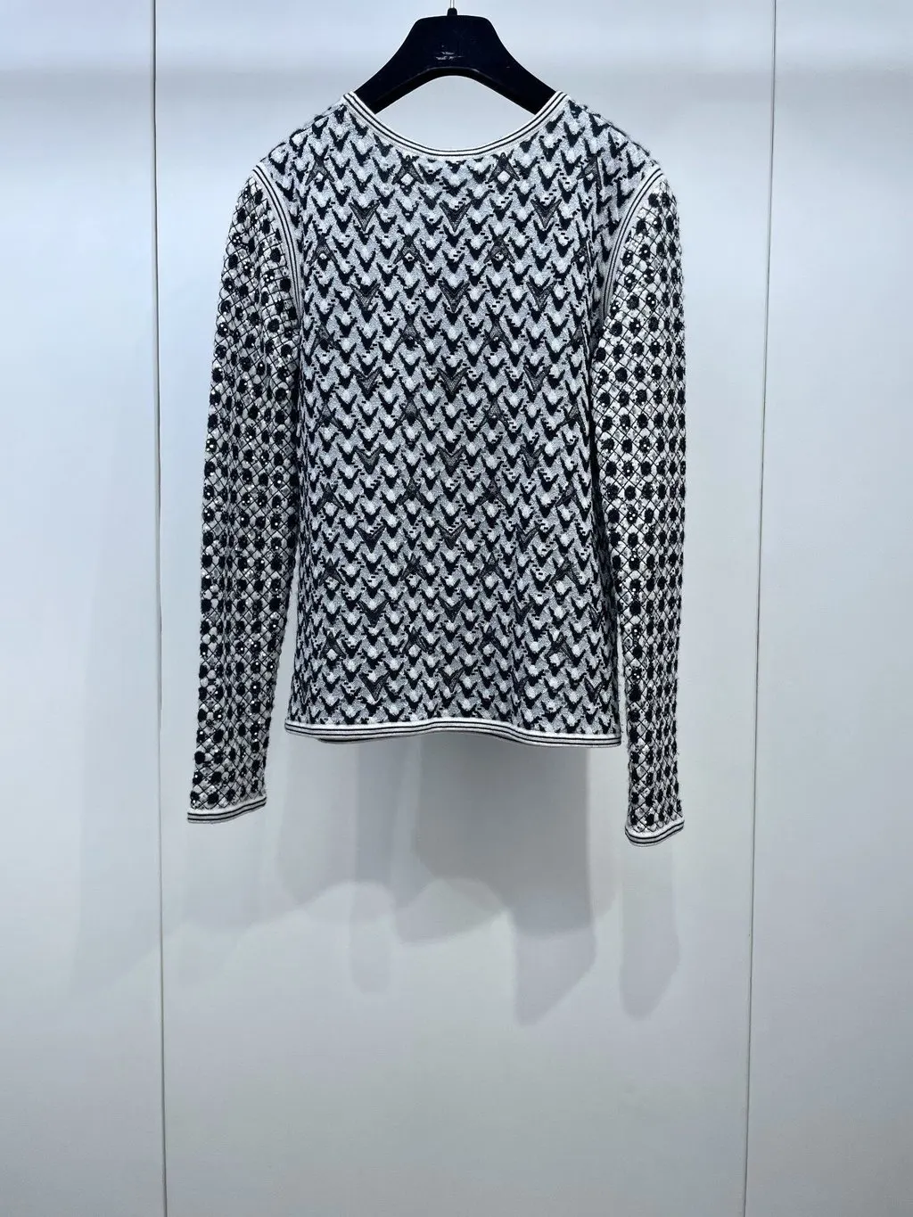 Chanel Wool Knitwear MultiColor Wool Very good - Back View